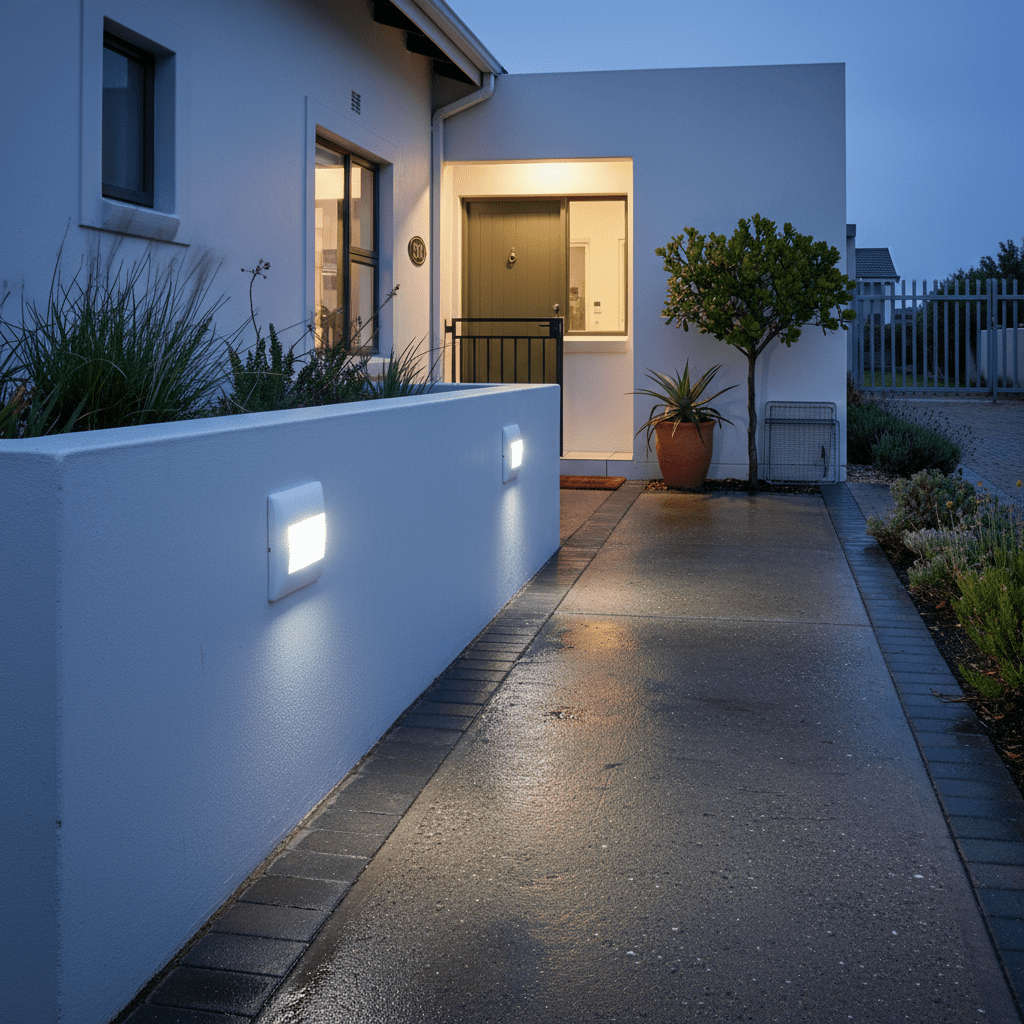White LED Foot Light - Surface Mount