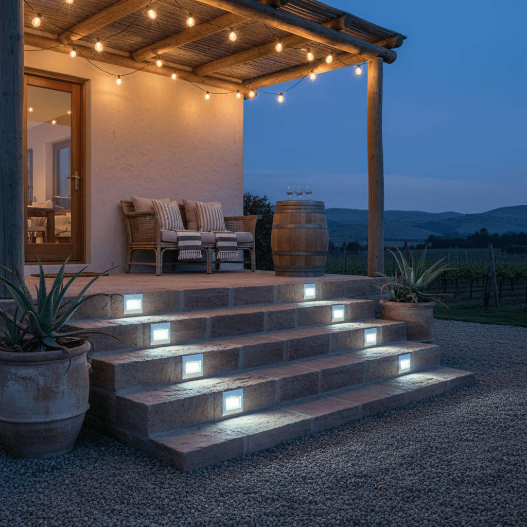 White LED Foot Light - Surface Mount