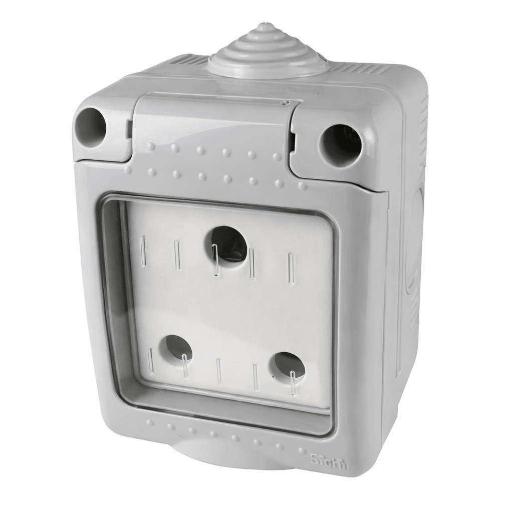 Weatherproof Plug Socket - Non-Switched