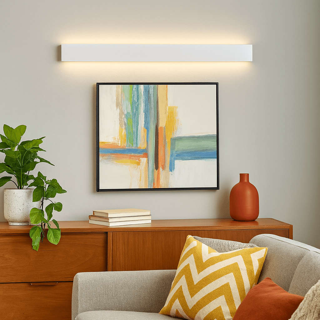 AVICO White Linear LED Wall Light IP20