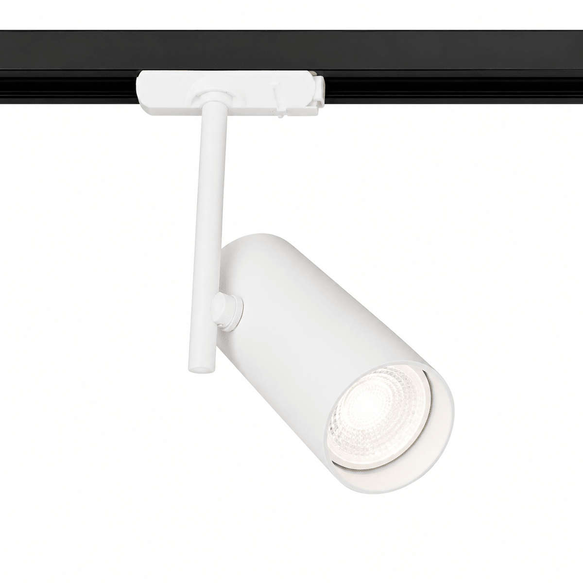 White GU10 Slim Track Light 3-Wire