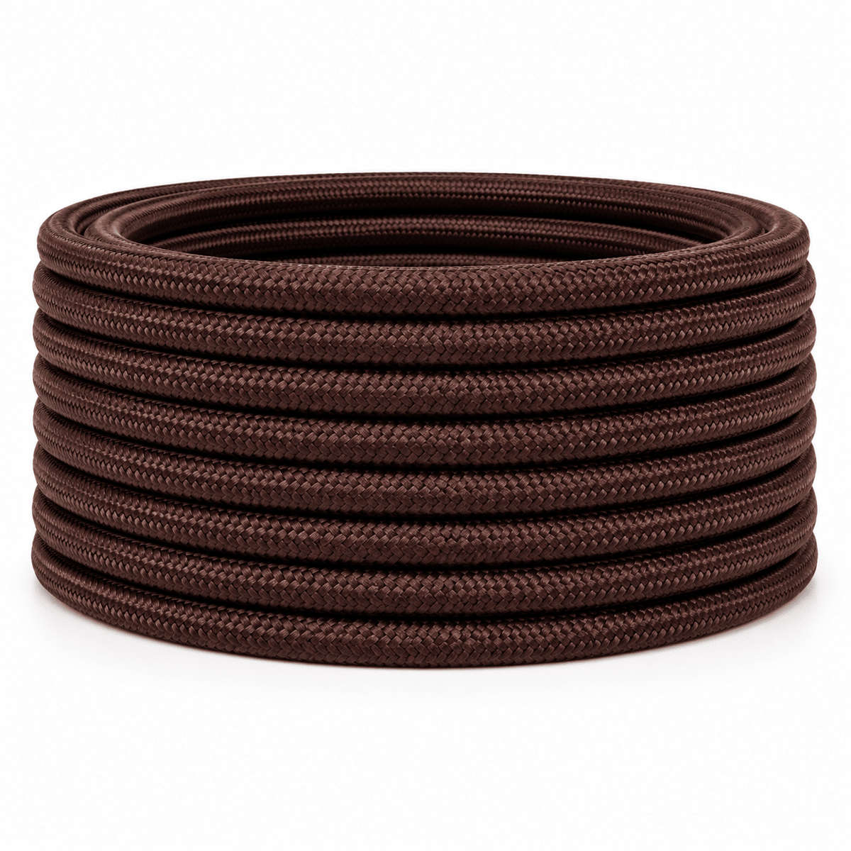 2 Core Fabric Cable (10m) - Brown