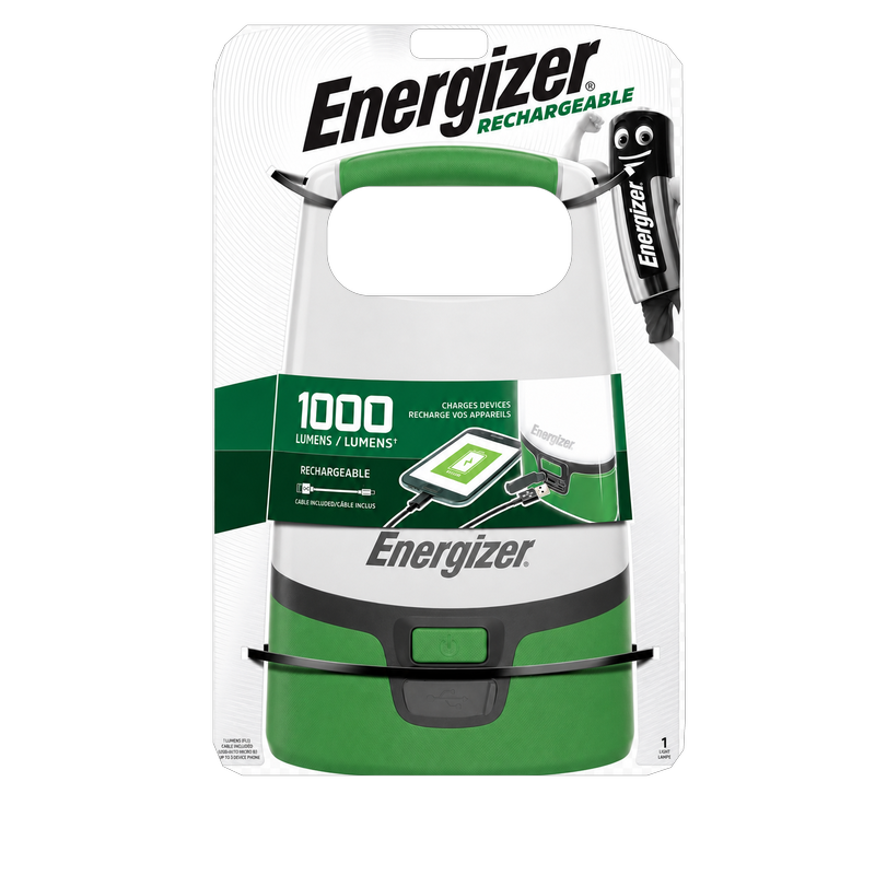 Energizer - Vision Rechargeable Lantern 1000 Lumens