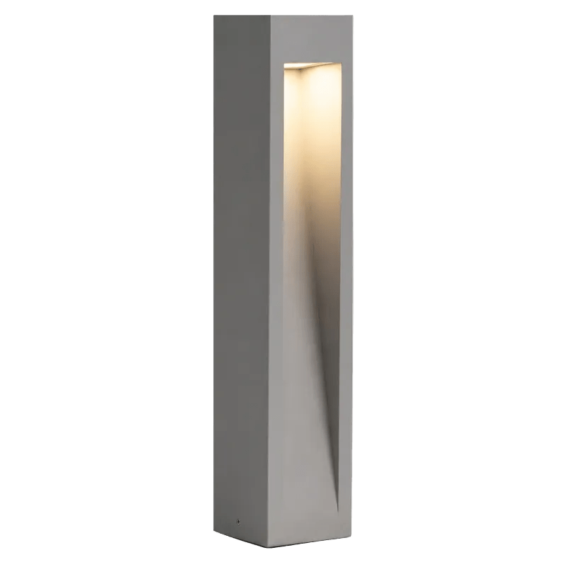 Natural Concrete LED Bollard, 9W, 3000K, IP65
