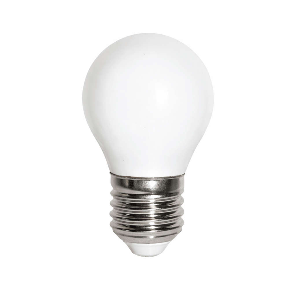 4.5W Dimmable Opal Golf Ball Filament LED Bulb  E27, 3000K Warm White