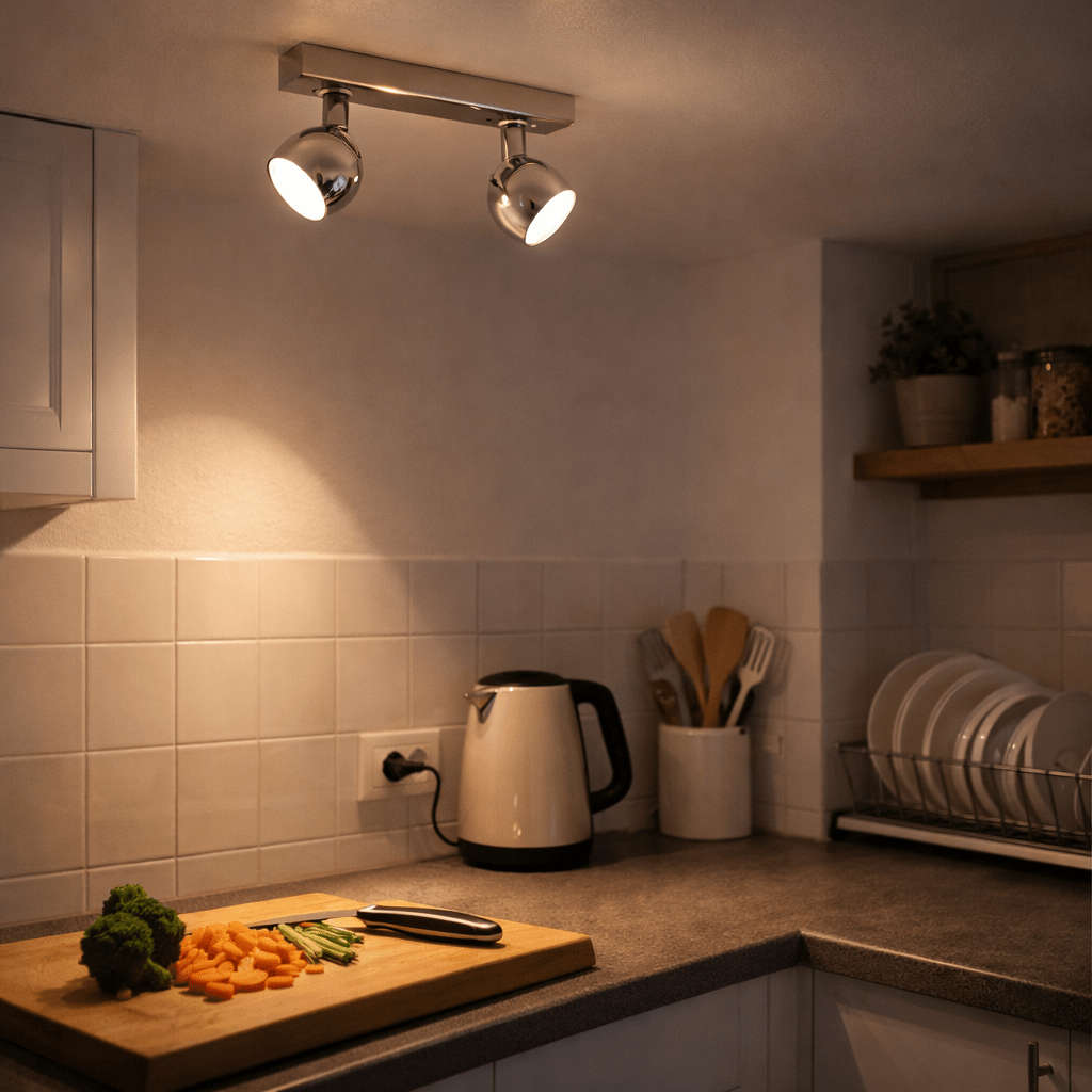 LED Spot Light - 10 Watt Gecko - Chrome