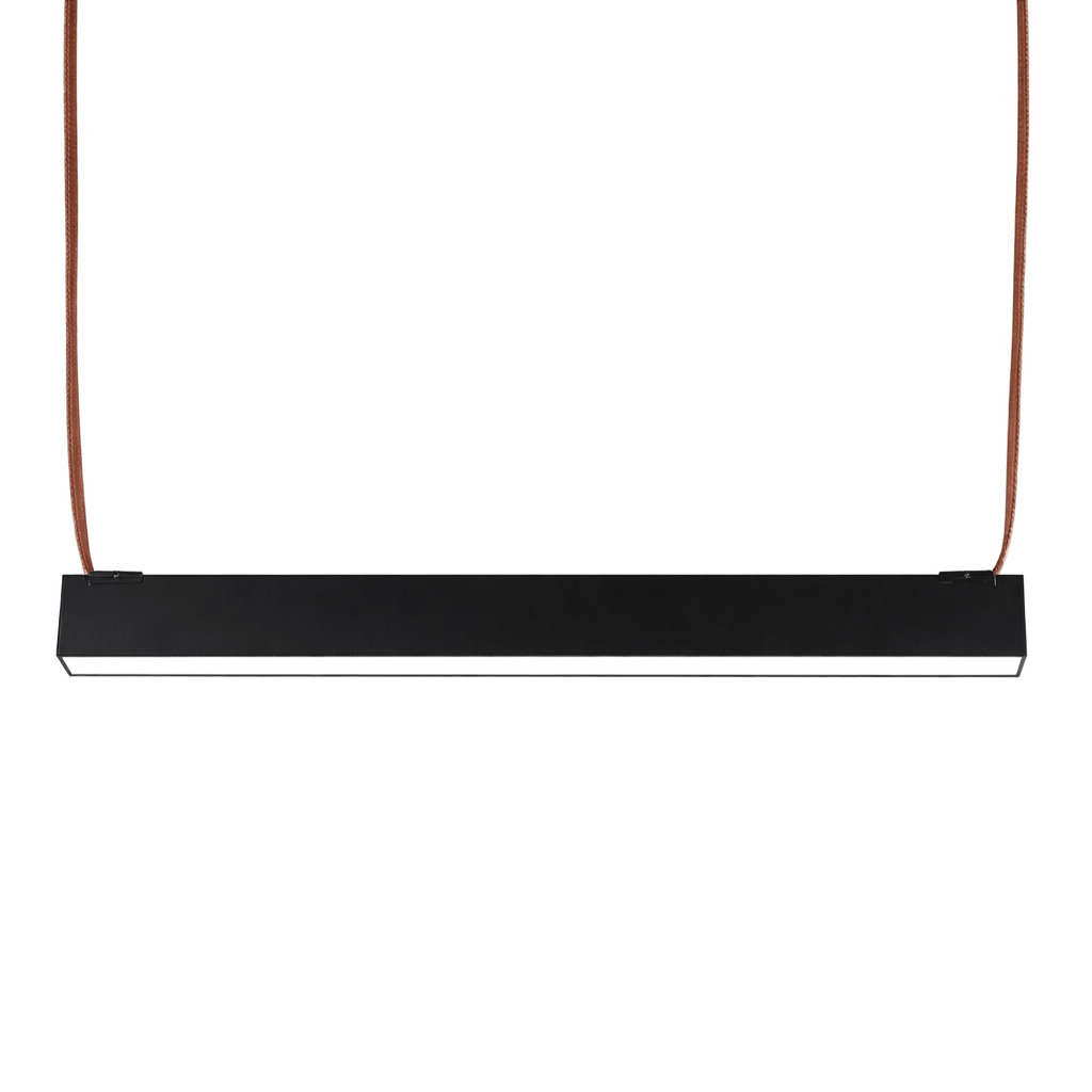 Black LED Flexible Linear Track Light - 48V