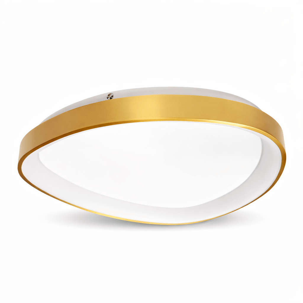 Gold LED Ceiling Light Dimmable Warm White