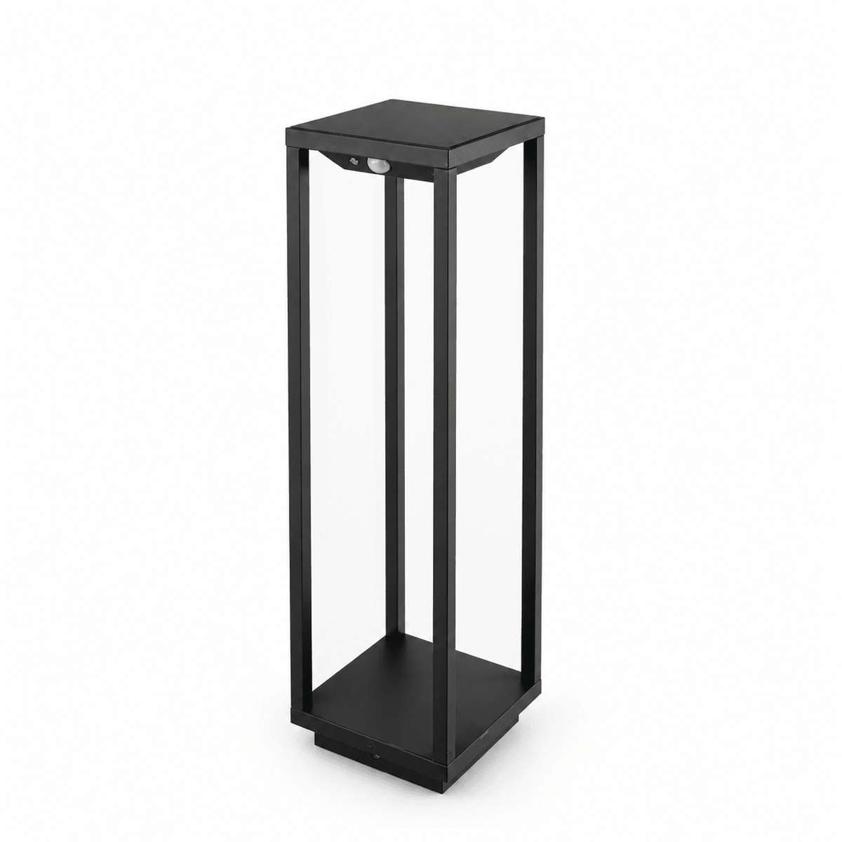 Vertigo Solar Bollard - Black