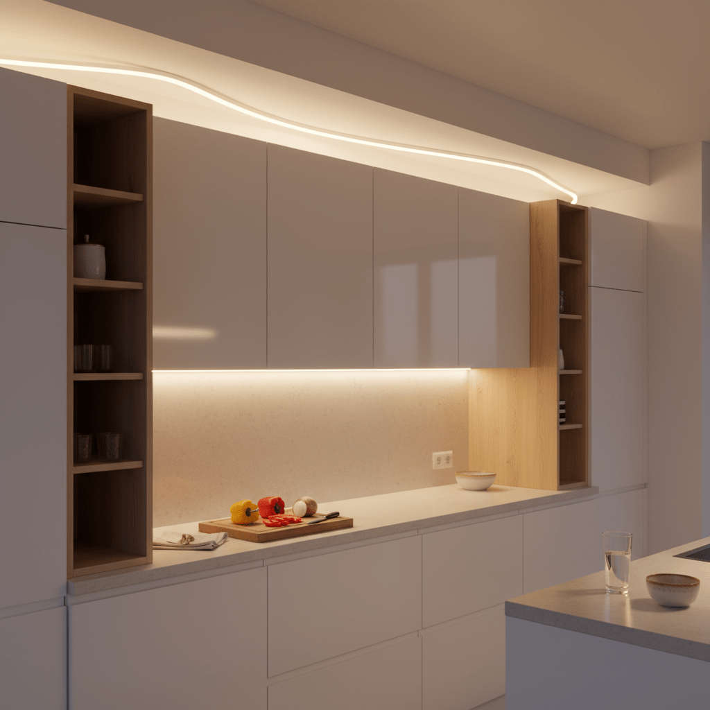 Neon Flex LED Strip Light - Back-Bending, 4000K