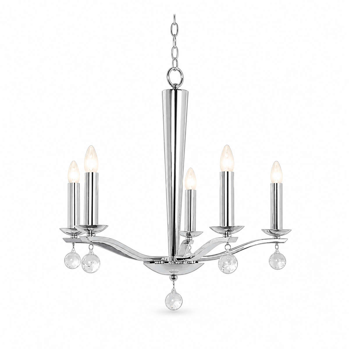 5 Arm Candelabra Chandelier