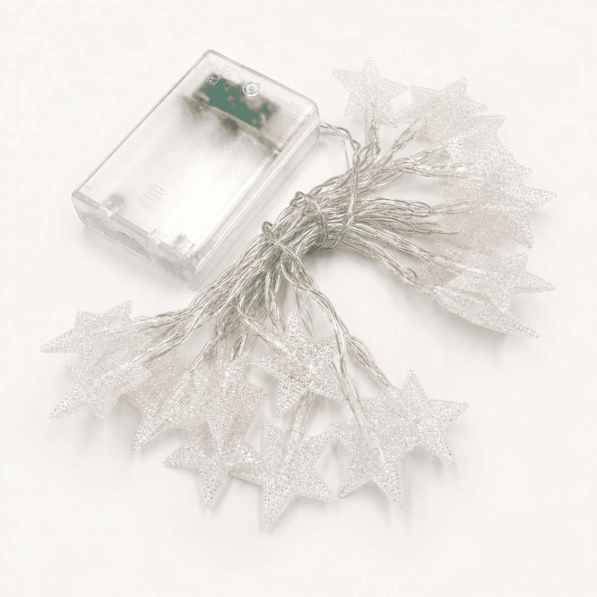 Star Christmas String Light - 5M - Battery Operated