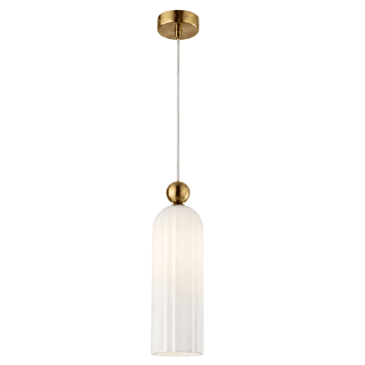 Antic White & Gold Pendant Light
