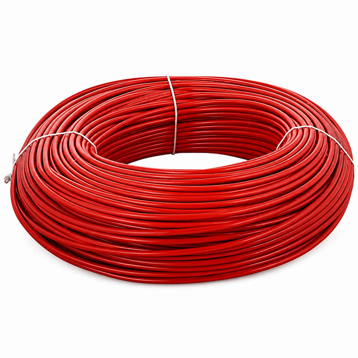 0.5mm Red Panel Flex Wire - 100 Meter Roll