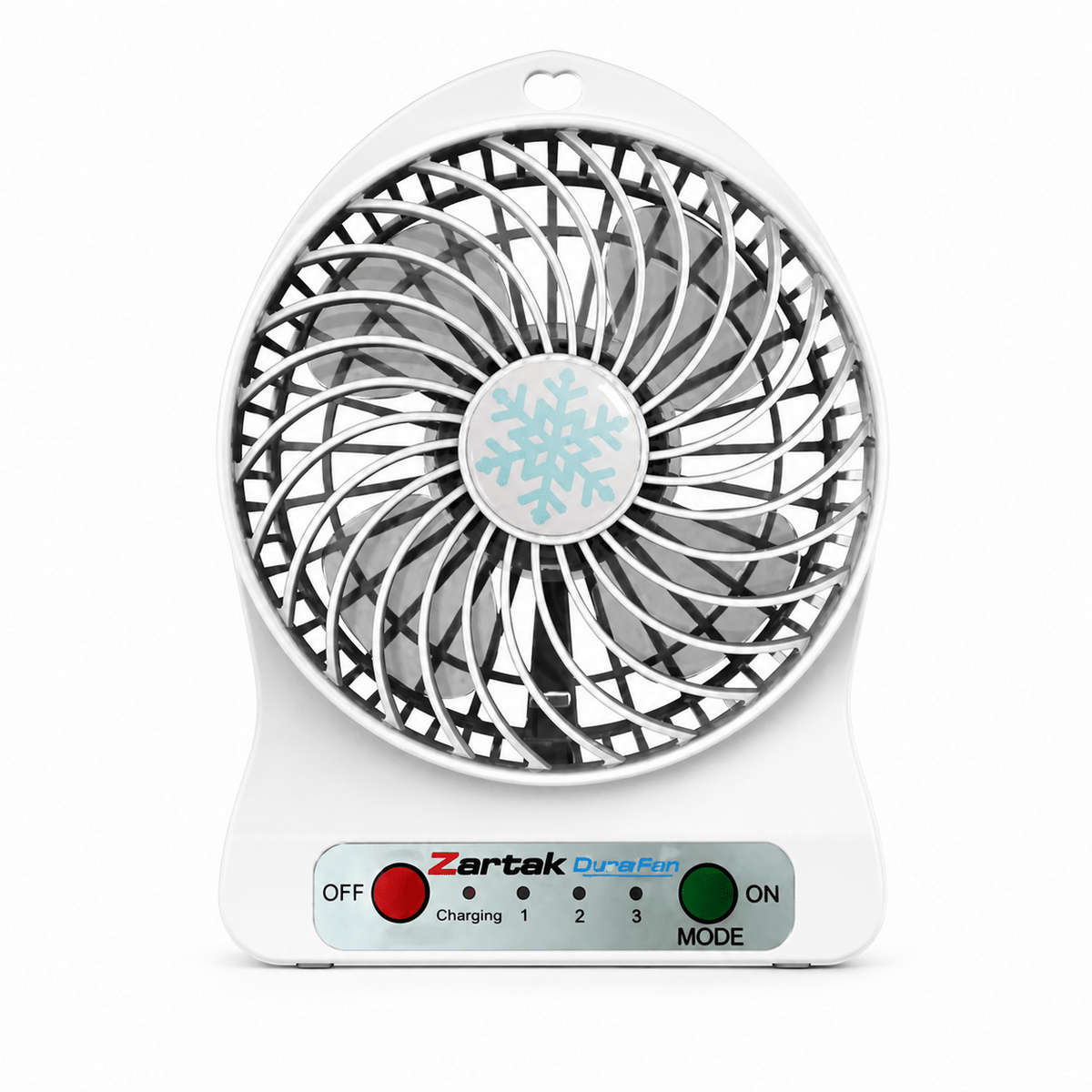Rechargeable Portable Mini Fan - White