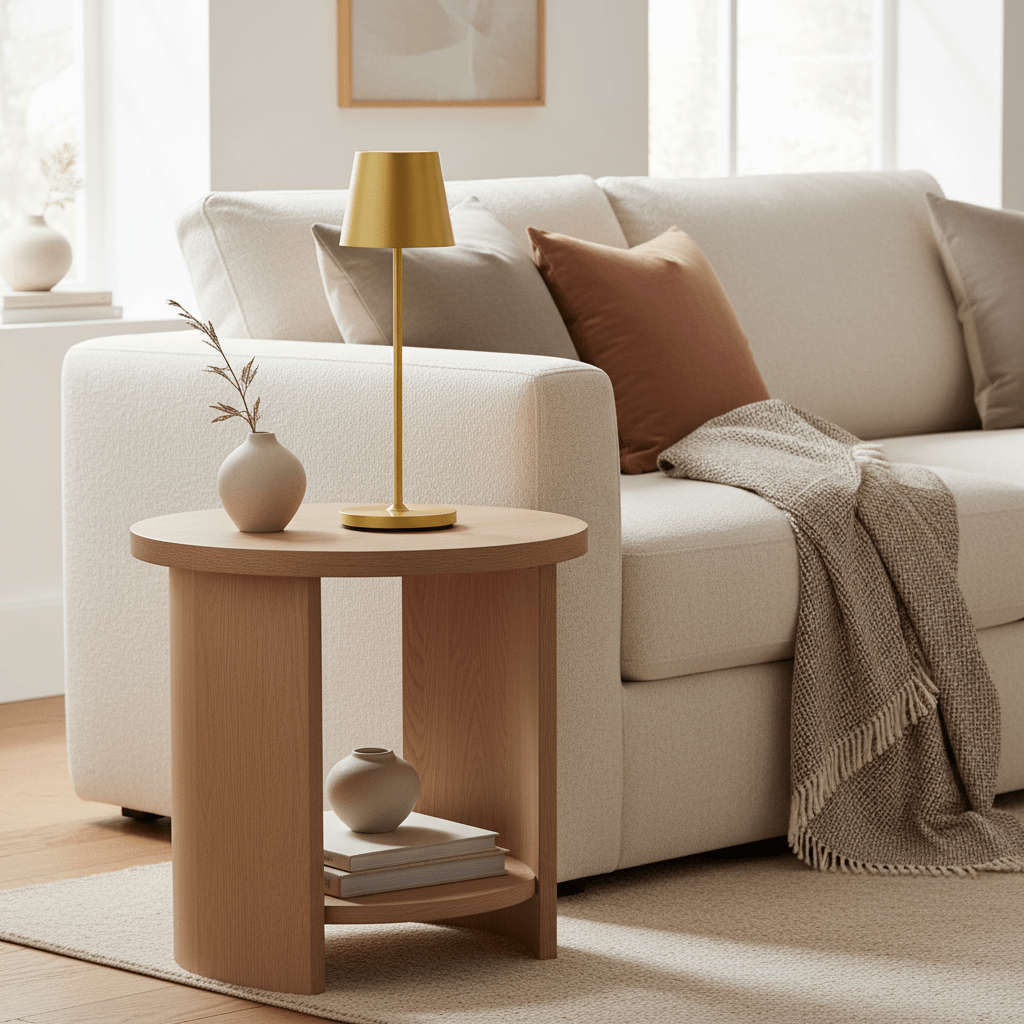 Trevi Rechargeable Table Lamp - Gold