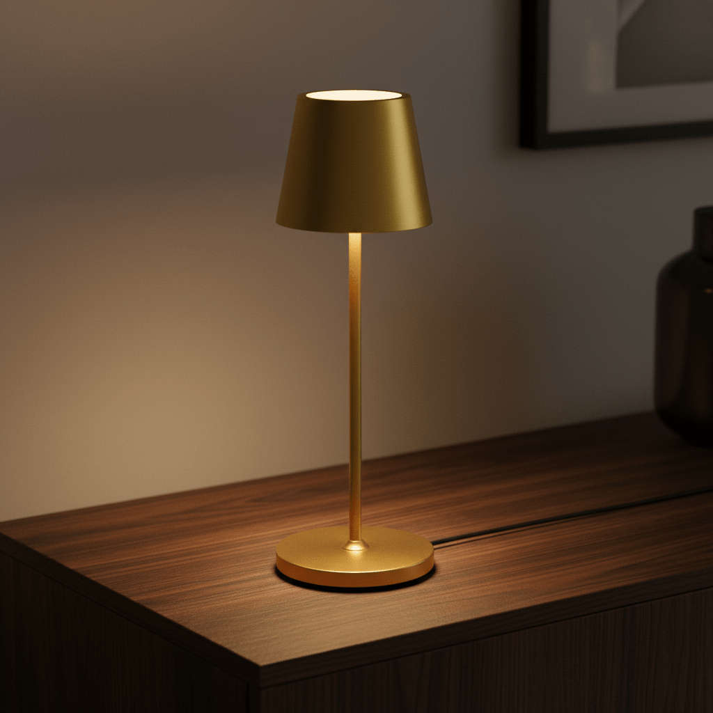 Trevi Rechargeable Table Lamp - Gold