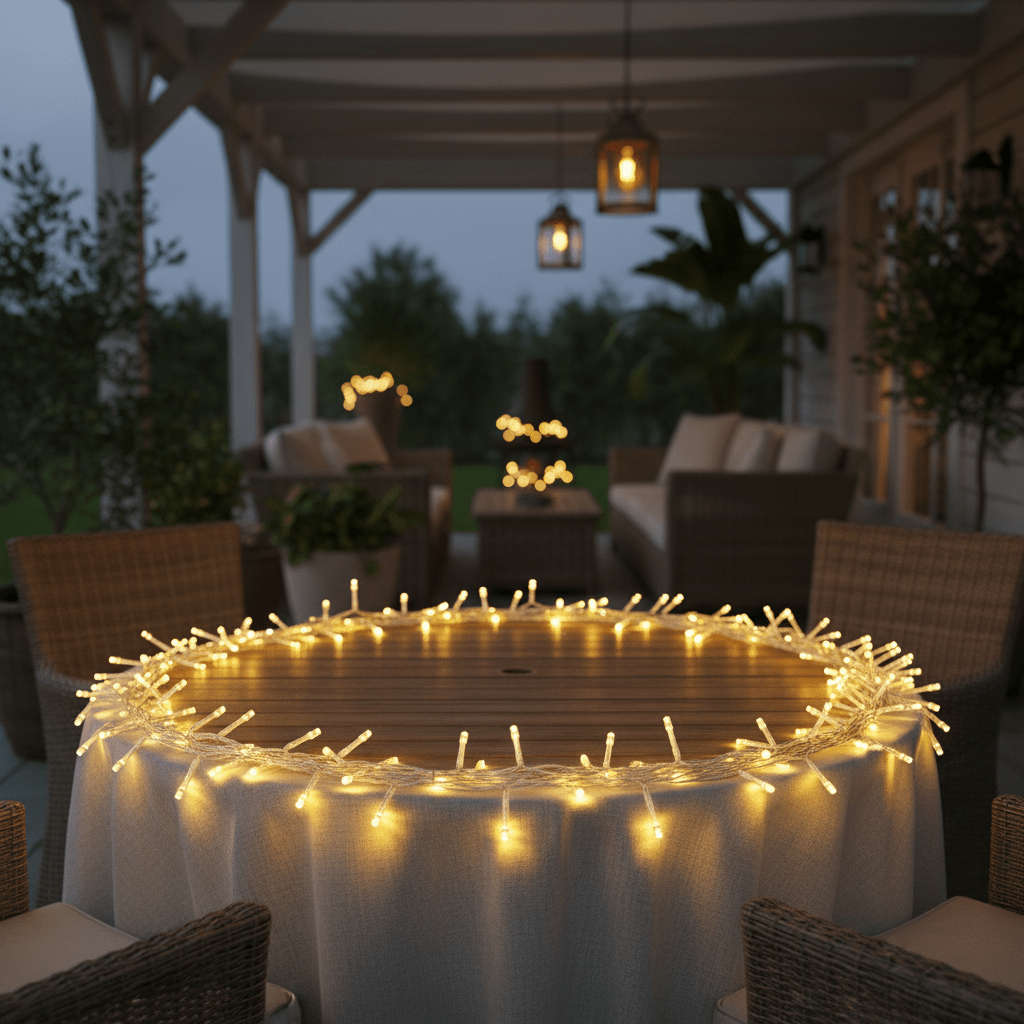 Battery Operated Fairy String Light - Warm White - 5M