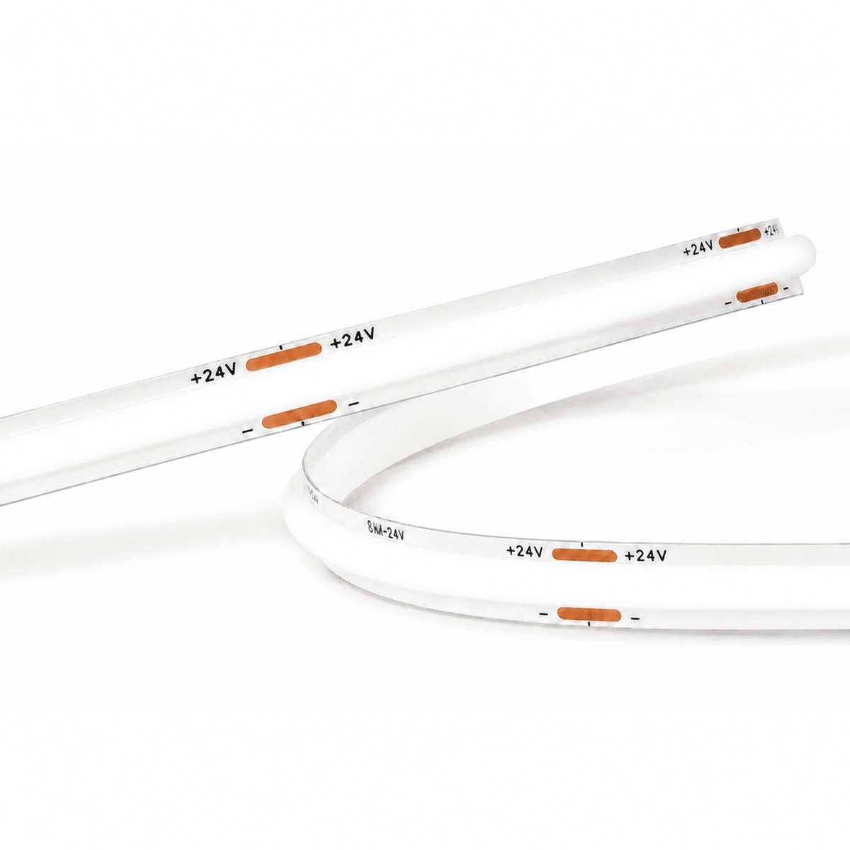 10W 24V FCOB Dotless LED Strip Light  5-Year Warranty, Per Meter, 4000K Cool White