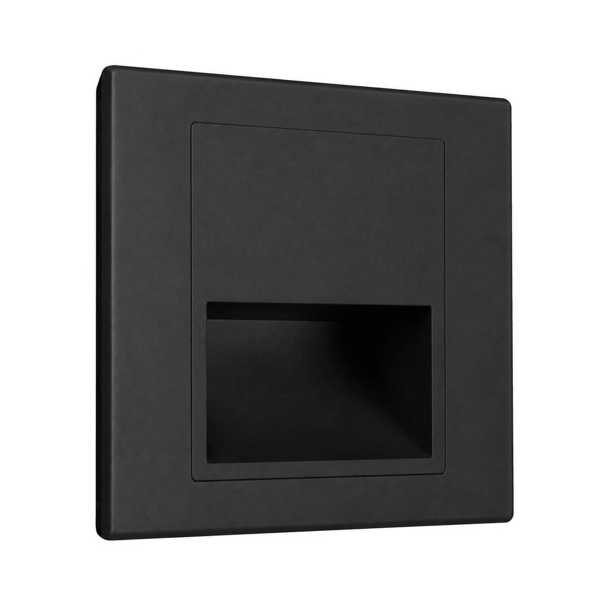 Belmont Recessed Indoor LED Step Light - Black