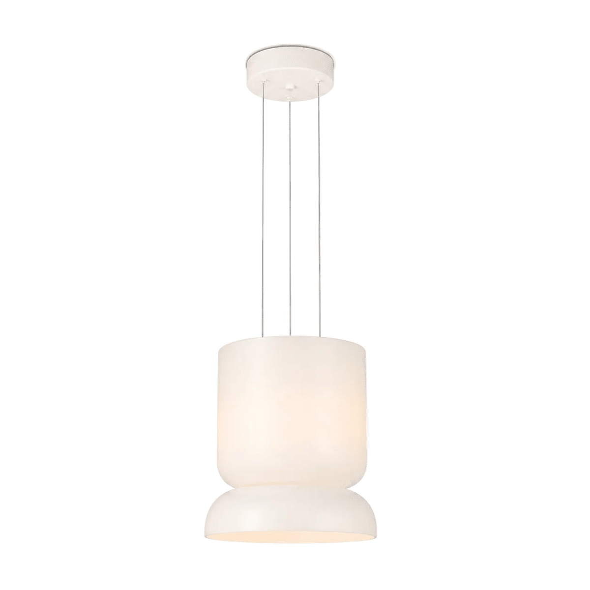 Strata 3 Opal Glass Pendant Light