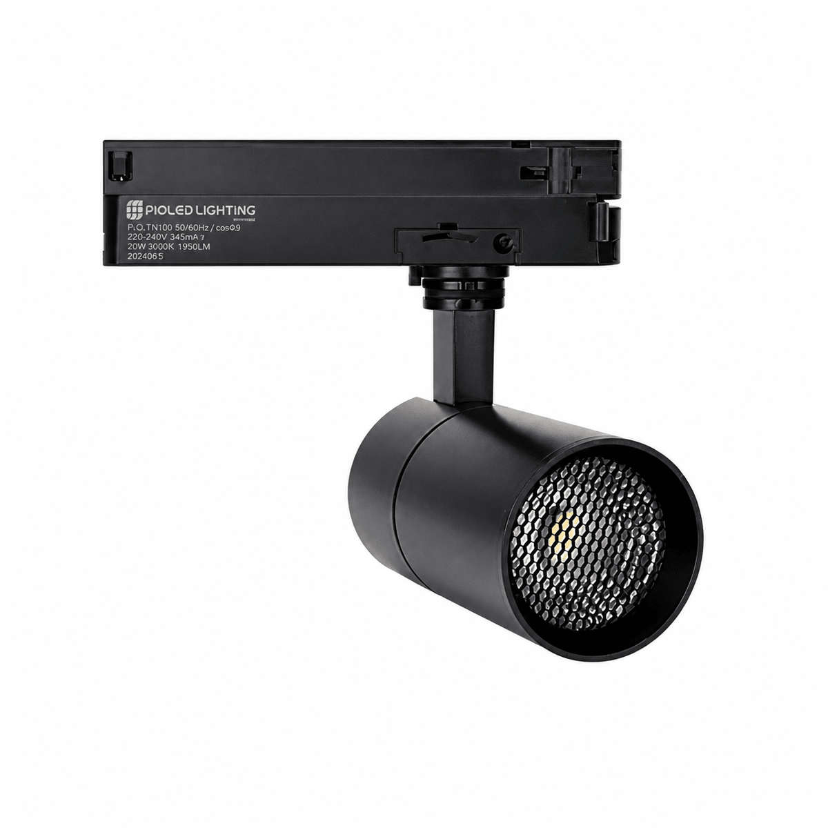 15W Bazuka High Power 3 Wire Track with Removable Honeycomb Spotlight
