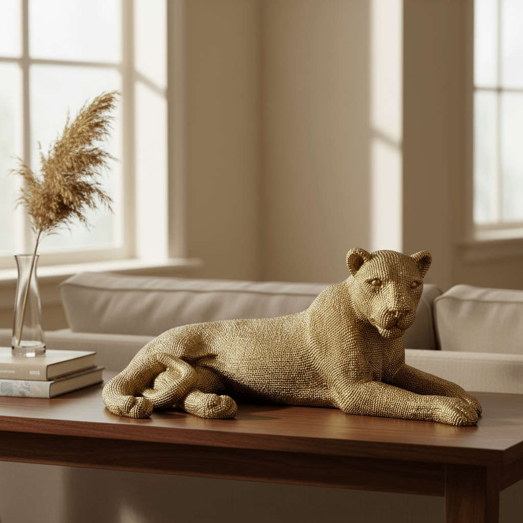 Animal Craft - Gold Lioness Resting