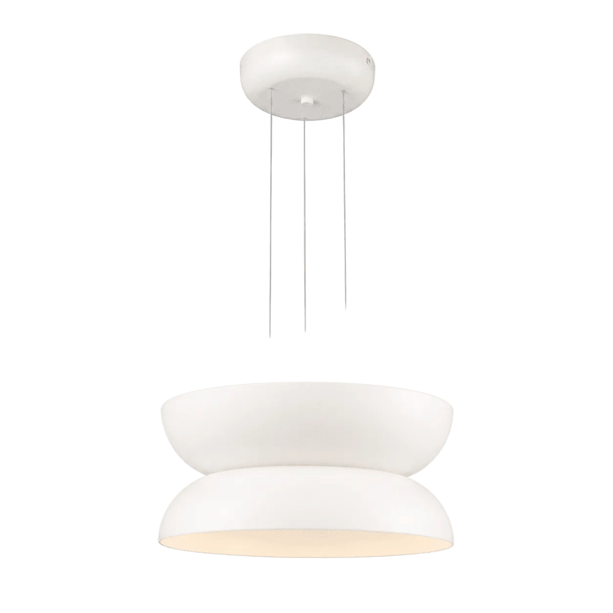 Strata 4 Opal Glass Pendant Light
