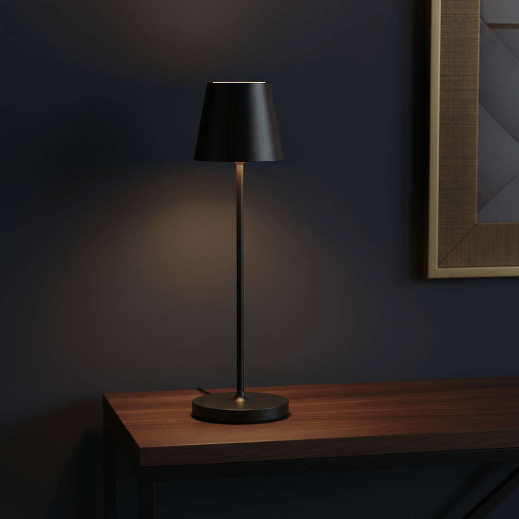 Trevi Rechargeable Table Lamp - Black