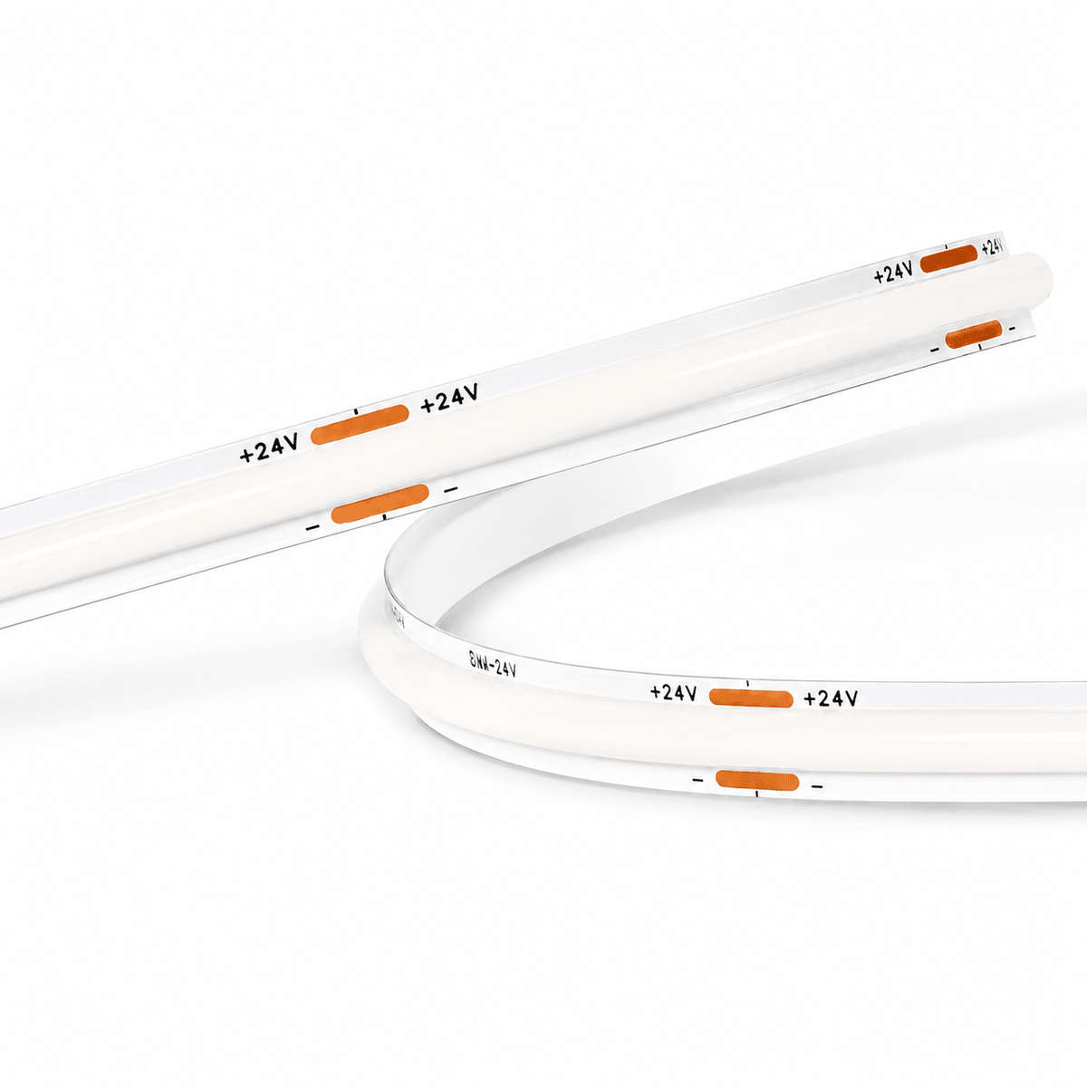 10W 24V FCOB Dotless LED Strip Light  5-Year Warranty, Per Meter, 6500K Daylight