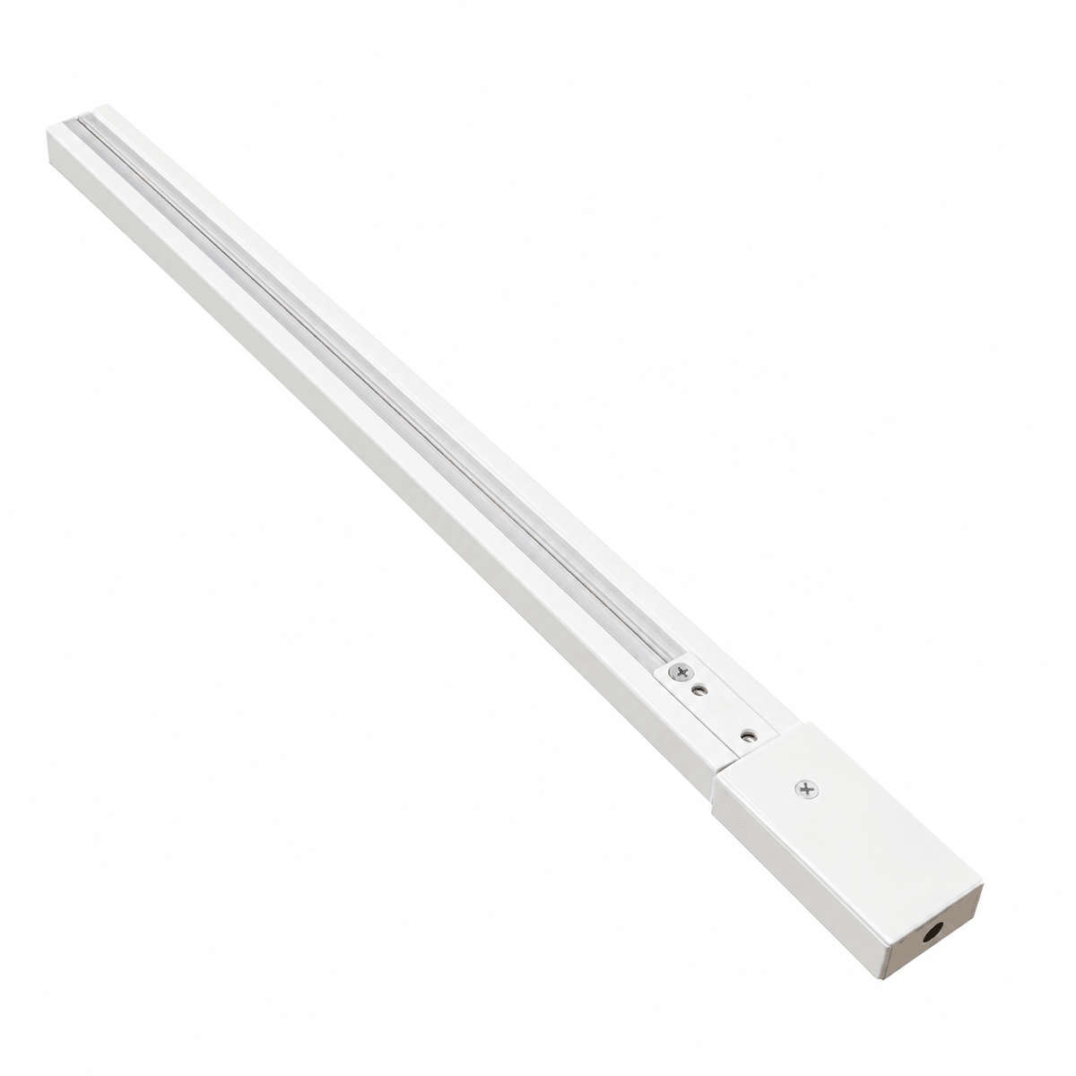 White 3 Wire Track - 1000mm