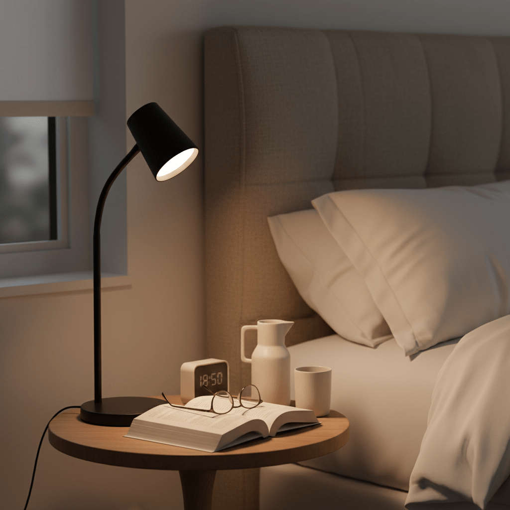 Polo Dimmable LED Desk Lamp - Black