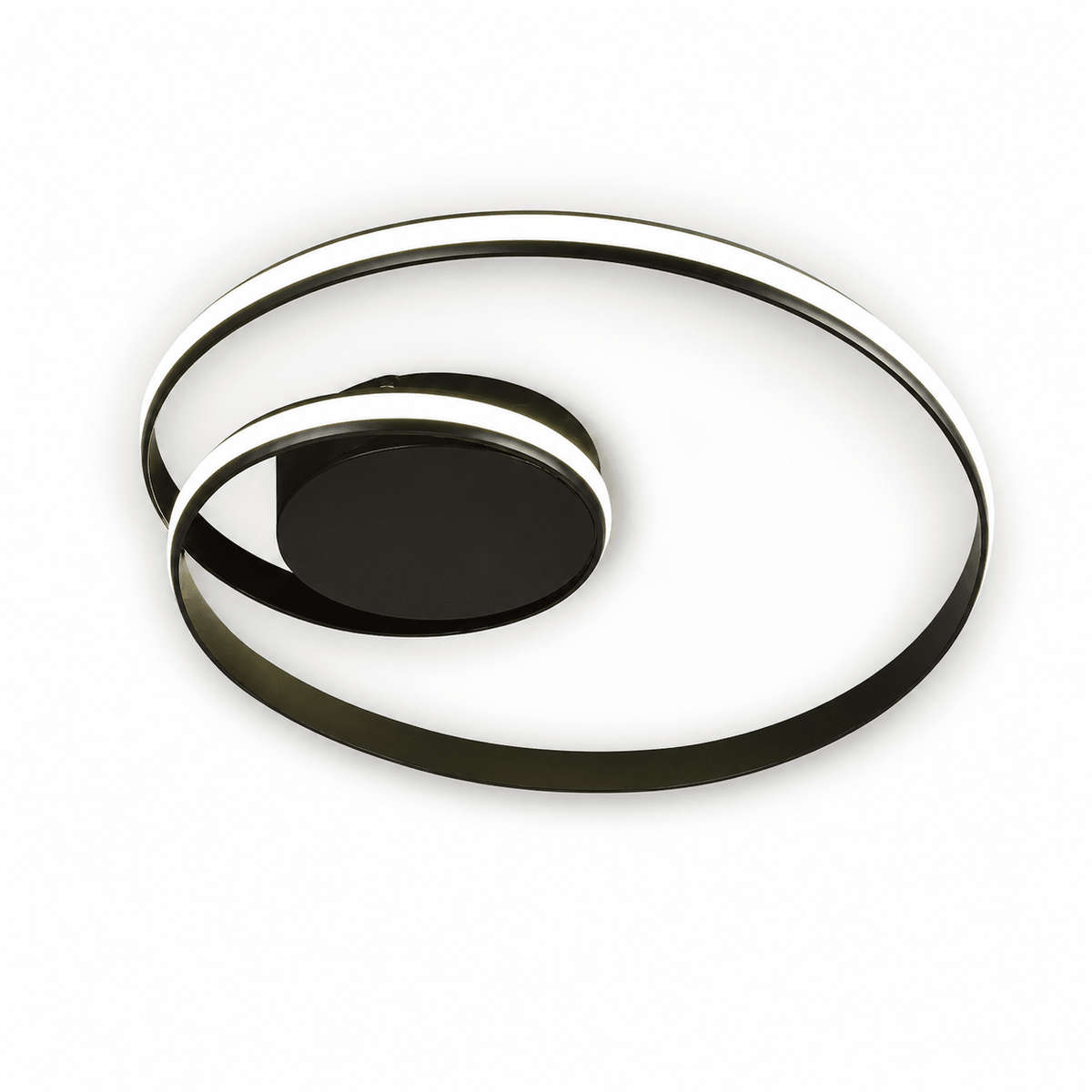 Neverend Black LED Ceiling Light - 30W - 3000K - IP44