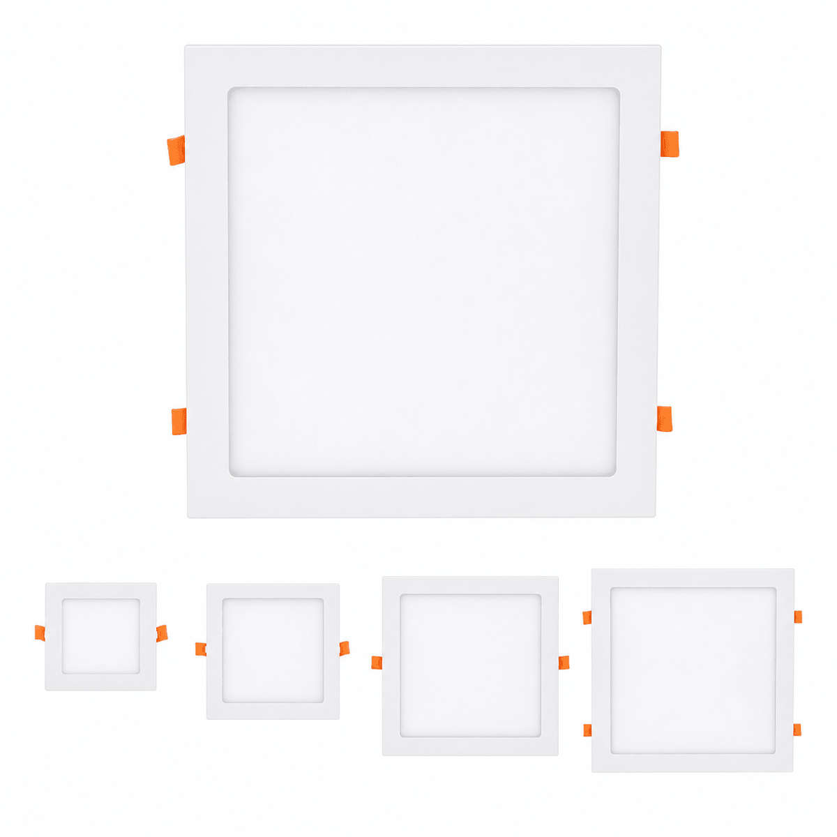 24W PMMA Recessed Square Panel