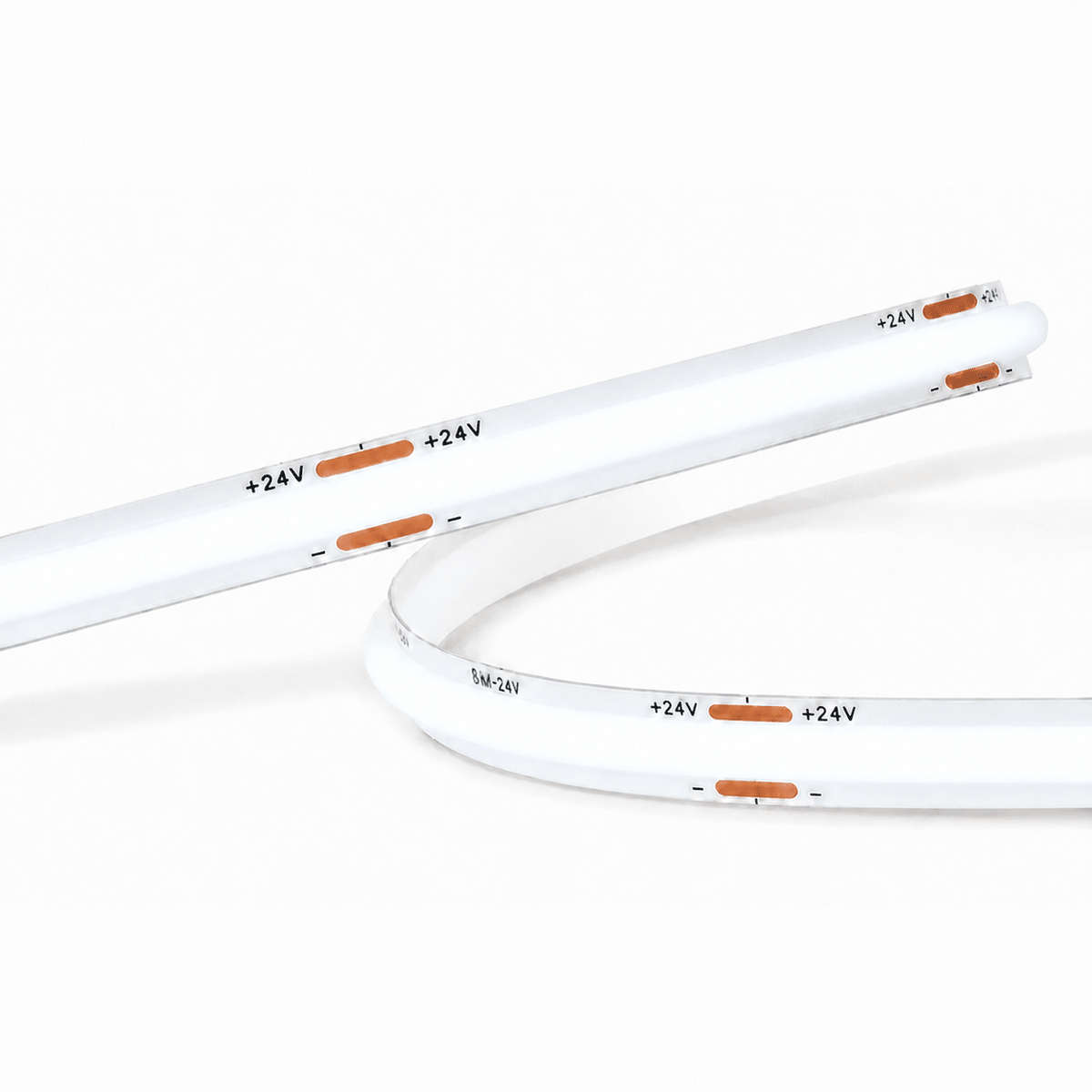 10W 24V FCOB Dotless LED Strip Light  5-Year Warranty, Per Meter, 6500K Daylight