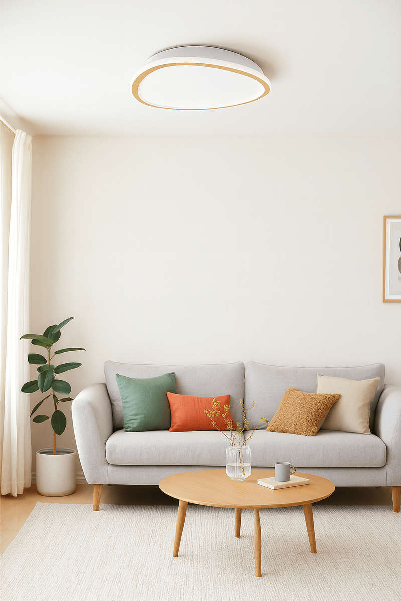 Gold LED Ceiling Light - Warm White