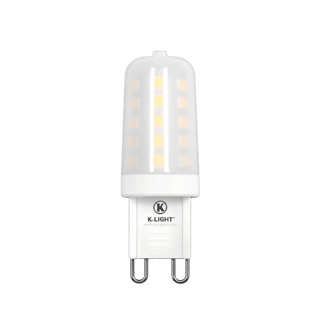 3.5W Clear LED Bulb  G9, 3000K Warm White