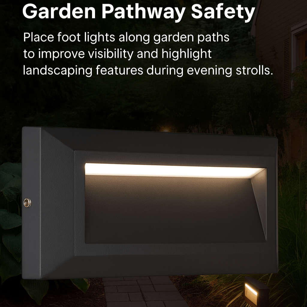 Helena LED Foot Light Grey