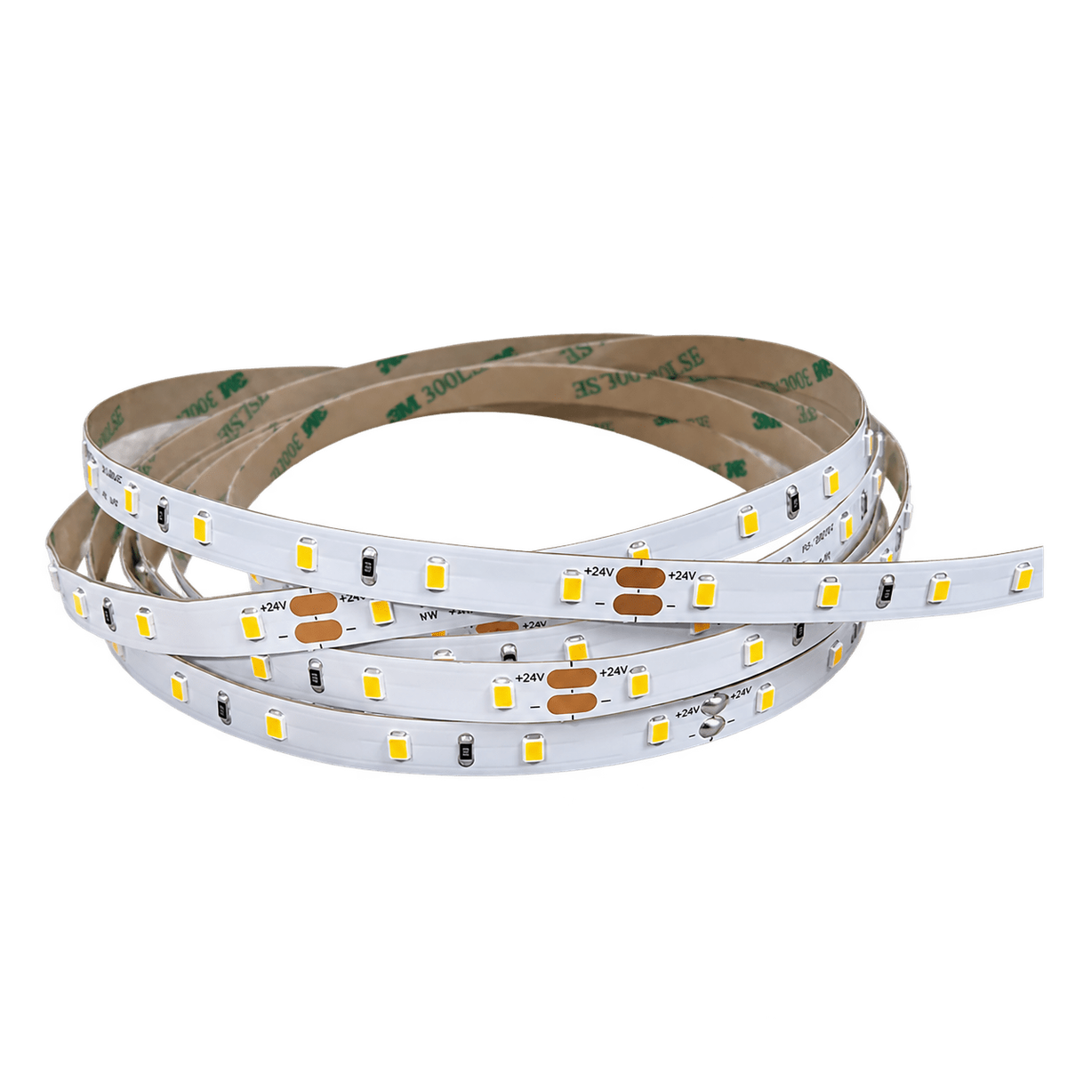 24V LED Strip Light 4.8W/m - 4000K (IP20, 50m Roll)