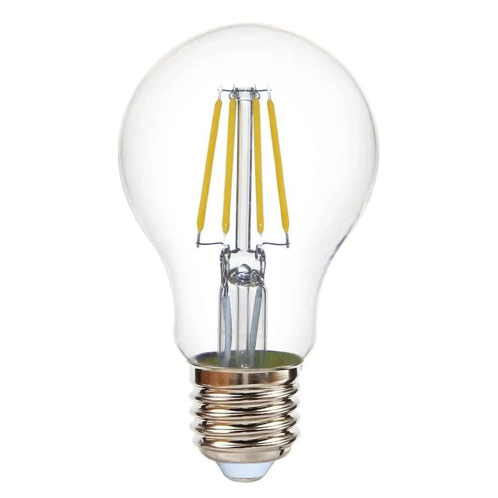 4W Dimmable Clear A60 Filament LED Bulb  E27, 2700K Warm White