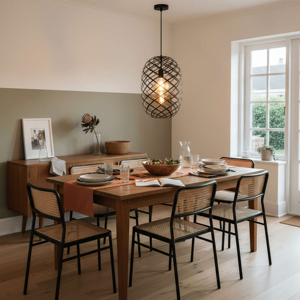 Nest Pendant Black - Metal Wire Mesh