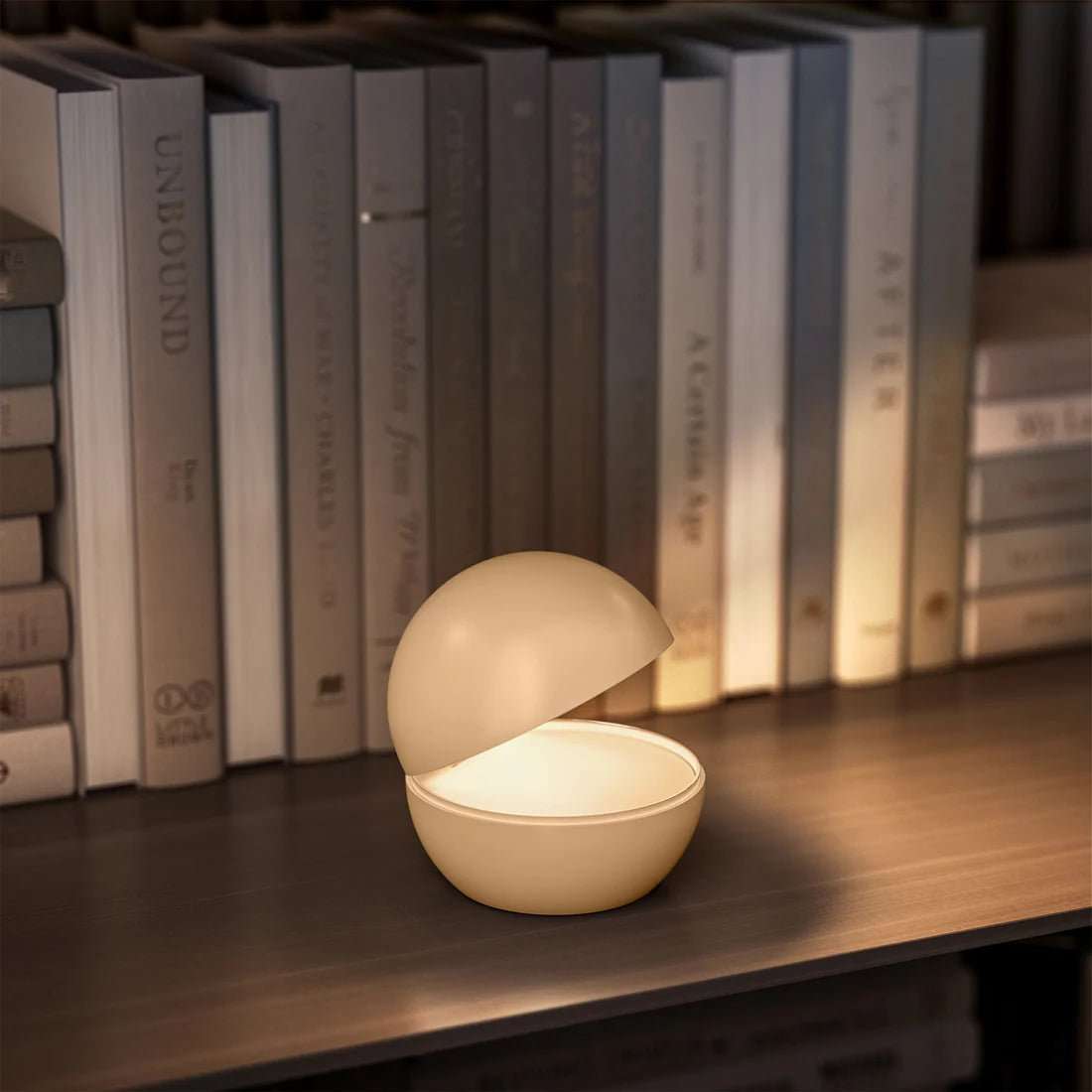 Spazio Sand LED Table Lamp Dimmable Rechargeable