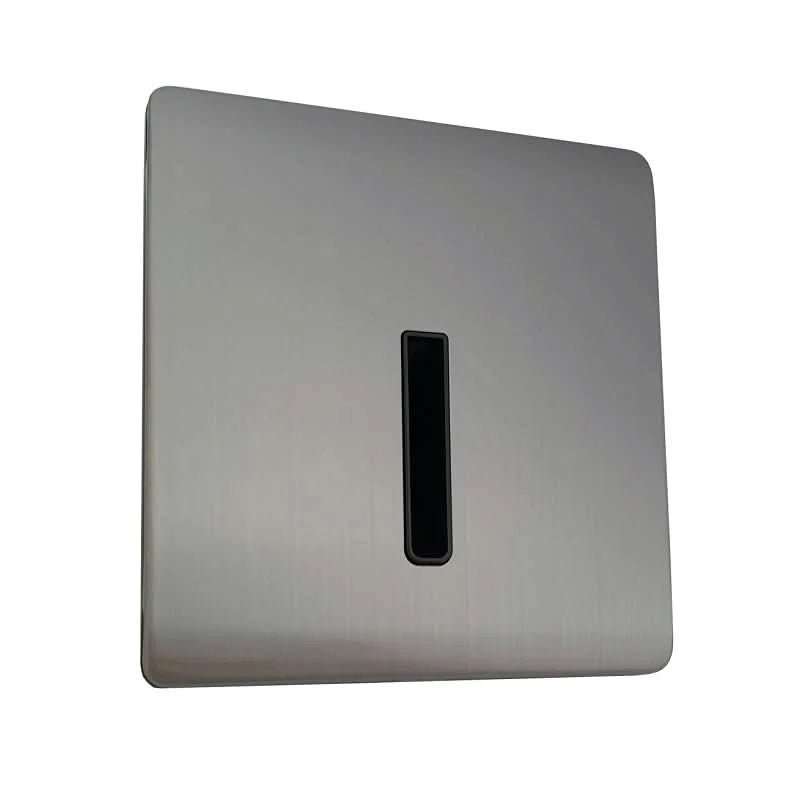 Berbice Recessed Indoor LED Step Light - Satin Chrome