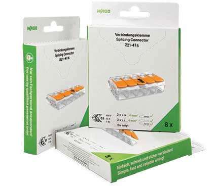 Wago 5 Way Splicing Connector - 8 Pack