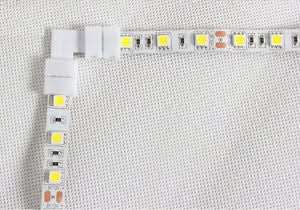 LED Strip Light Snap Connectors (3528 & 5050) - 5050 Single-colour & Grow (10mm) / L-shape