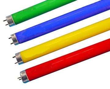 T8 LED Tube - Green / Red / Blue