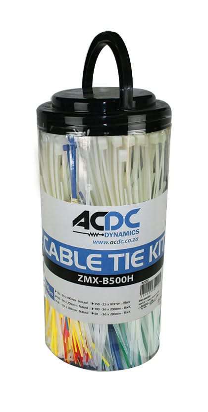 Cable Ties - 500 Piece Bulk Pack
