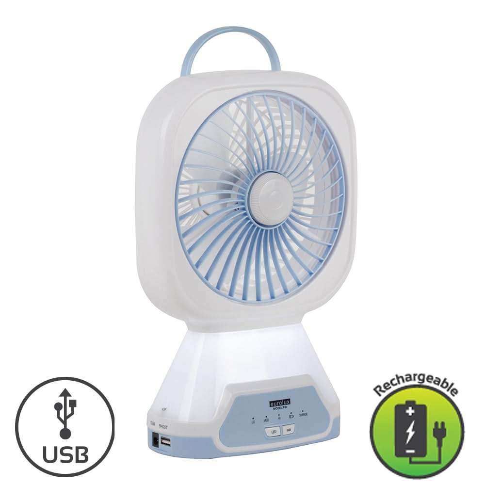 Eurolux Rechargeable Portable Mini Fan