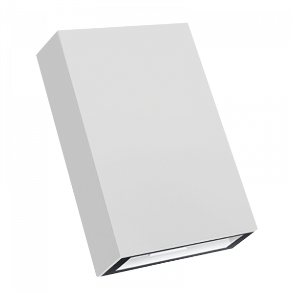 4W White PC Outdoor LED Wall Light, IP65 Up & Down Facing