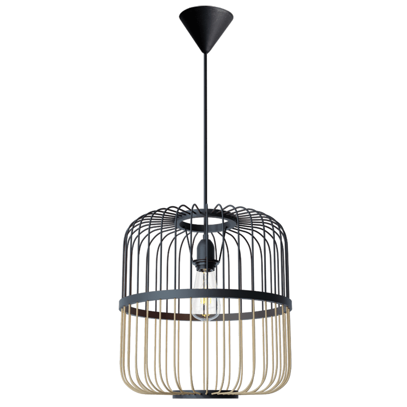 Bamboo Wood Pendant PEN809